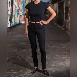 3sixteen+ 766BSP Women’s Skinny Selvedge Jeans Black 27x29 Self Edge NWOT